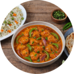 CHICKEN TIKKA MASALA (16oz),1 LACHA PARATHA & PULAO (16oz)